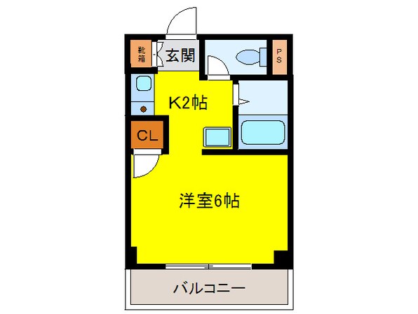 リバティ－ハイツの物件間取画像